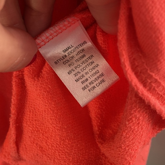 DISNEY COUTURE PETER PAN TINKERBELL fairy cropped sweatshirt neon sparkle S - Picture 3 of 5